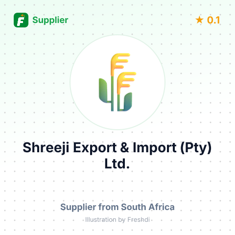 Shreeji Export & Import (Pty) Ltd.  – summary card, no photo uploaded yet