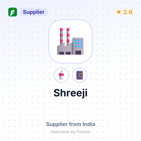 Shreeji – summary card, no photo uploaded yet