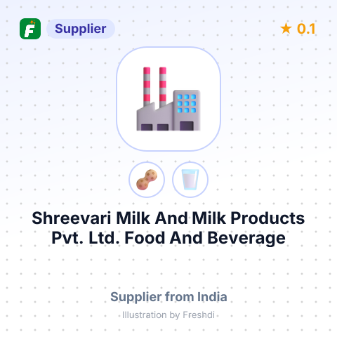 Shreevari Milk And Milk Products Pvt. Ltd. Food And Beverage  – summary card, no photo uploaded yet
