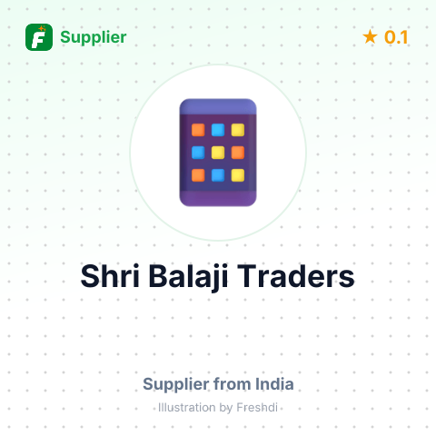 Shri Balaji Traders  – summary card, no photo uploaded yet