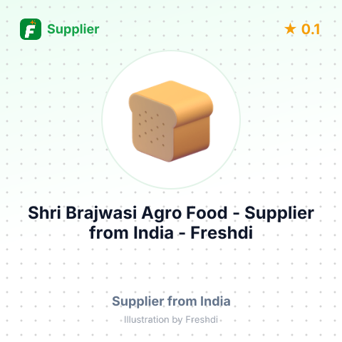 Shri Brajwasi Agro Food  – summary card, no photo uploaded yet