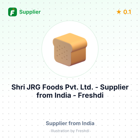 Shri JRG Foods Pvt. Ltd.  – summary card, no photo uploaded yet