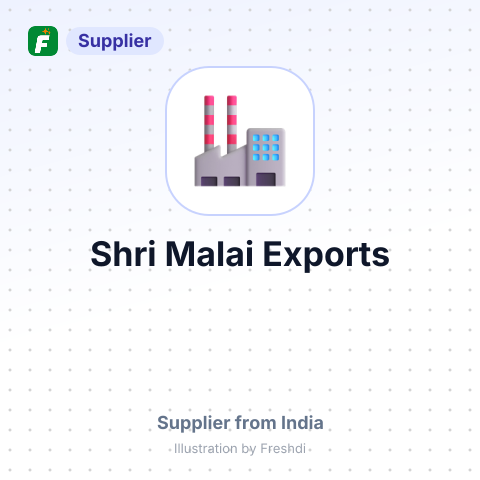 Shri Malai Exports – summary card, no photo uploaded yet