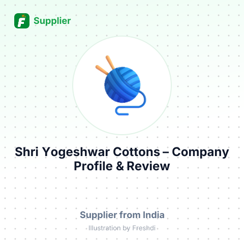Shri Yogeshwar Cottons – summary card, no photo uploaded yet