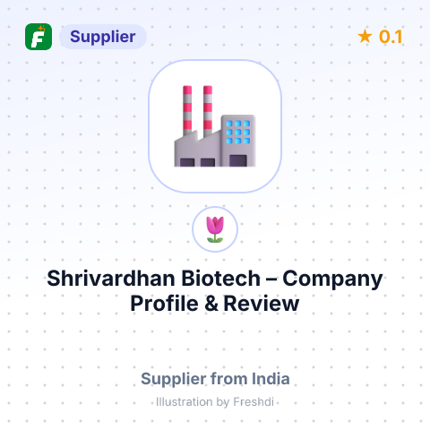 Shrivardhan Biotech – summary card, no photo uploaded yet