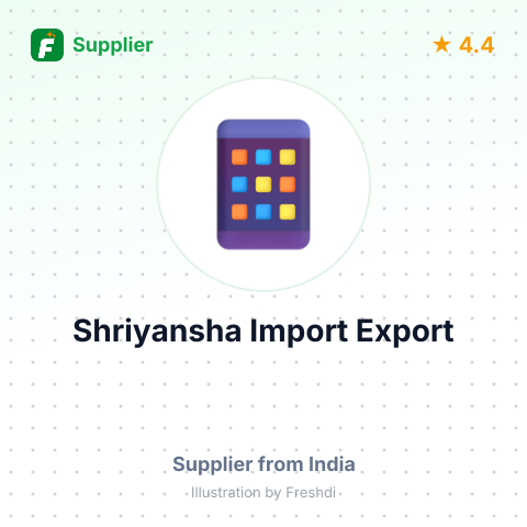 Shriyansha Import Export – summary card, no photo uploaded yet
