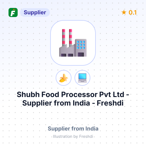 Shubh Food Processor Pvt Ltd  – summary card, no photo uploaded yet