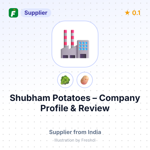 Shubham Potatoes – summary card, no photo uploaded yet