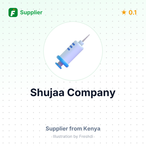 Shujaa Company – summary card, no photo uploaded yet