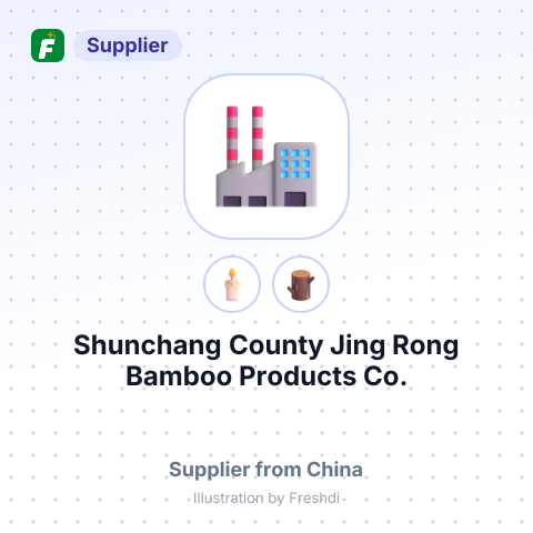 Shunchang County Jing Rong Bamboo Products Co., Ltd. – summary card, no photo uploaded yet