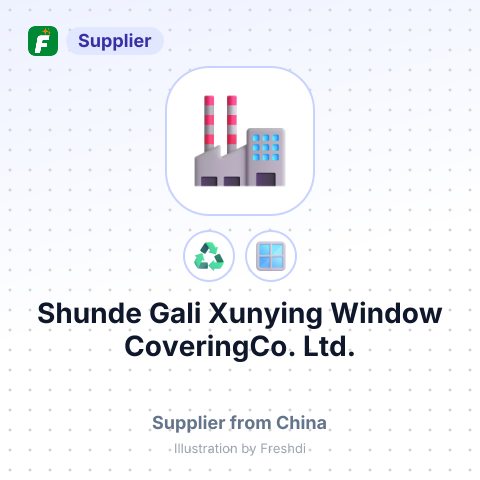 Shunde Gali Xunying Window CoveringCo., Ltd. – summary card, no photo uploaded yet