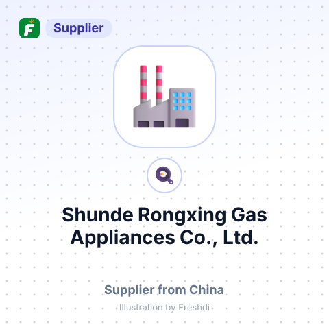Shunde Rongxing Gas Appliances Co., Ltd. – summary card, no photo uploaded yet