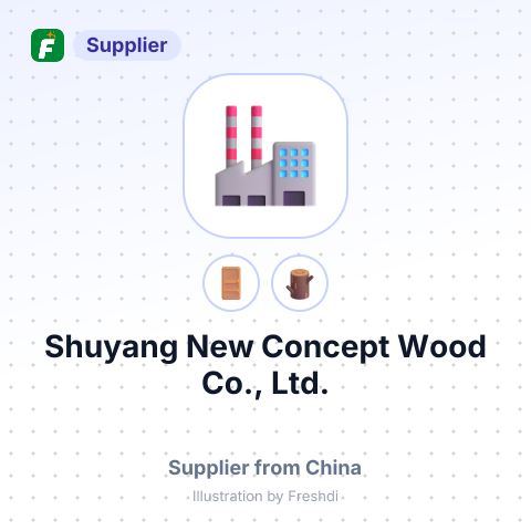 Shuyang New Concept Wood Co., Ltd. – summary card, no photo uploaded yet