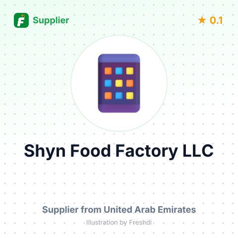 Shyn Food Factory LLC  – summary card, no photo uploaded yet
