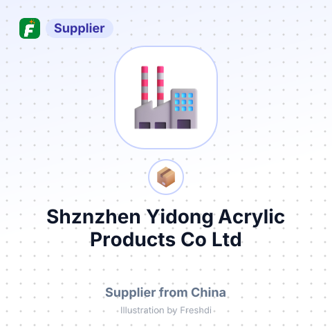Shznzhen Yidong Acrylic Products Co,, Ltd – summary card, no photo uploaded yet