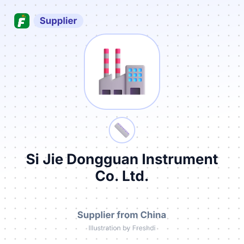 Si Jie Dongguan Instrument Co., Ltd. – summary card, no photo uploaded yet
