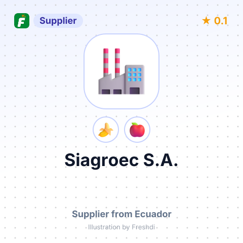 Siagroec S.A.  – summary card, no photo uploaded yet