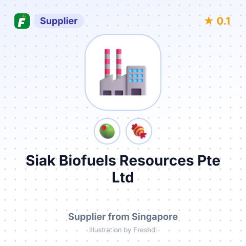 Siak Biofuels Resources Pte Ltd  – summary card, no photo uploaded yet