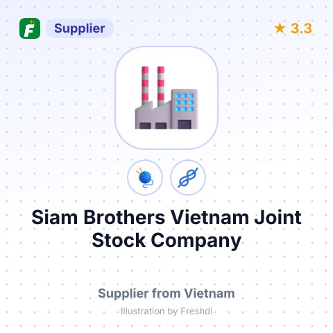 Siam Brothers Vietnam Joint Stock Company – summary card, no photo uploaded yet