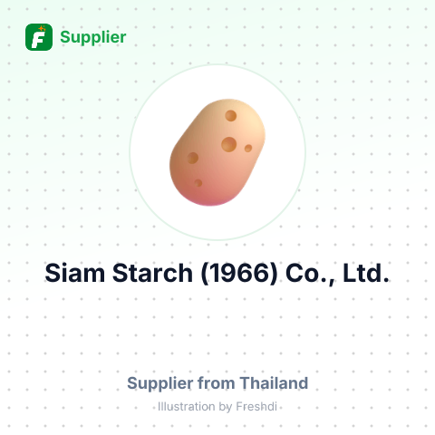 Siam Starch (1966) Co., Ltd. – summary card, no photo uploaded yet