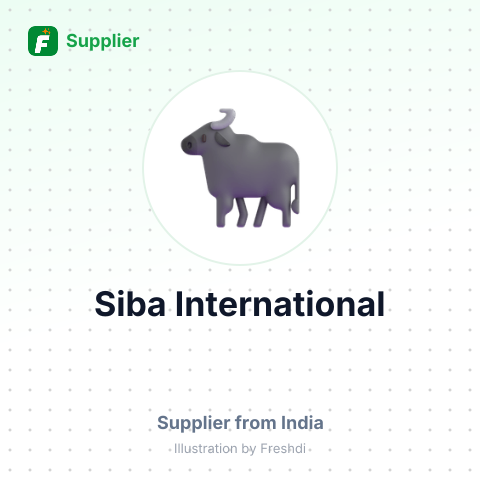 Siba International – summary card, no photo uploaded yet