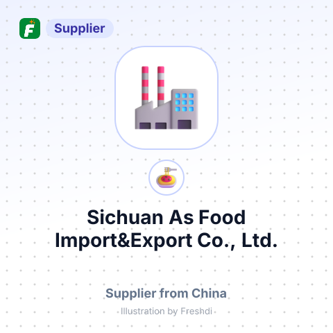Sichuan As Food Import&Export Co., Ltd. – summary card, no photo uploaded yet