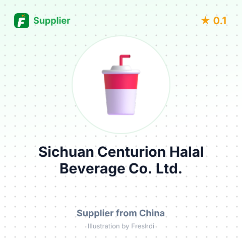 Sichuan Centurion Halal Beverage Co. Ltd.  – summary card, no photo uploaded yet