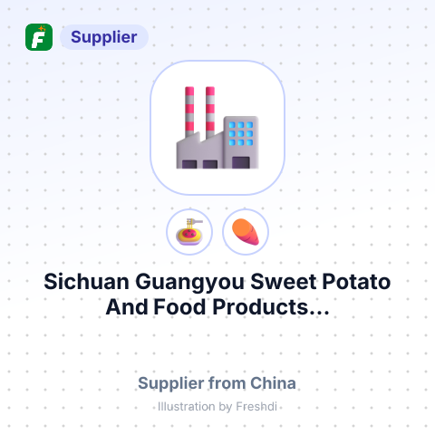 Sichuan Guangyou Sweet Potato And Food Products... – summary card, no photo uploaded yet