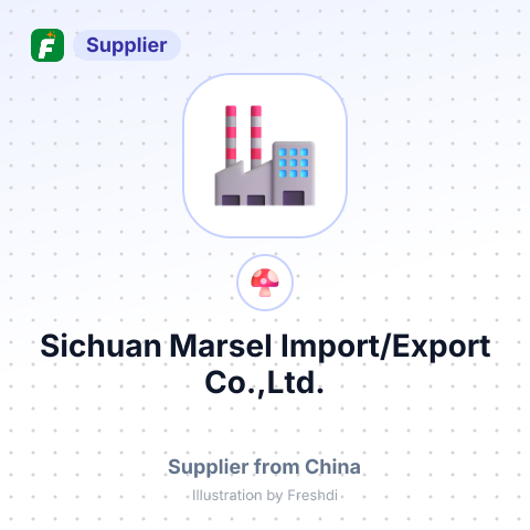 Sichuan Marsel Import/Export Co.,Ltd. – summary card, no photo uploaded yet