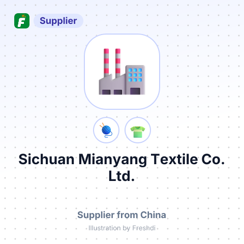 Sichuan Mianyang Textile Co., Ltd. – summary card, no photo uploaded yet