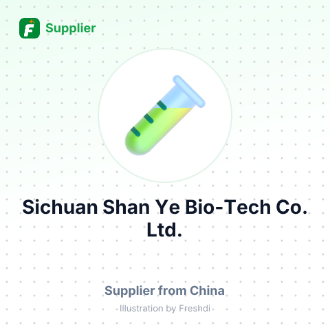 Sichuan Shan Ye Bio-Tech Co.,Ltd. – summary card, no photo uploaded yet