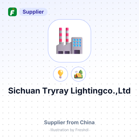 Sichuan Tryray Lightingco.,Ltd – summary card, no photo uploaded yet