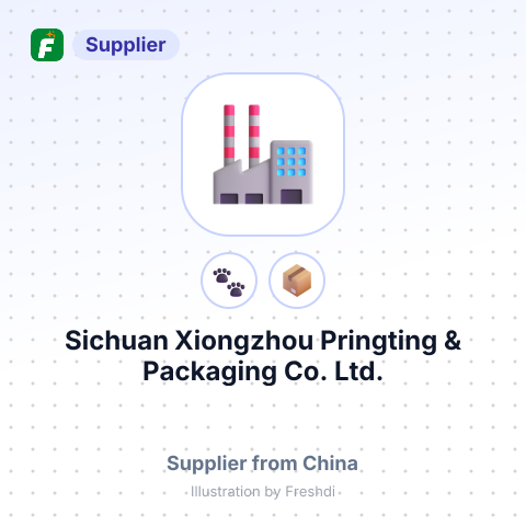 Sichuan Xiongzhou Pringting & Packaging Co., Ltd. – summary card, no photo uploaded yet