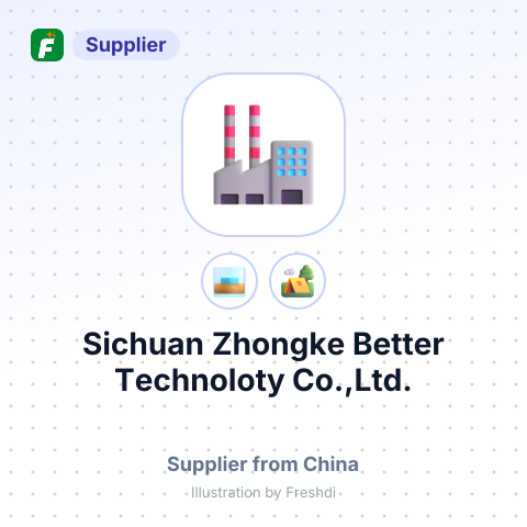 Sichuan Zhongke Better Technoloty Co.,Ltd. – summary card, no photo uploaded yet