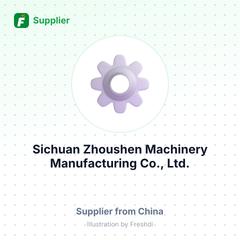 Sichuan Zhoushen Machinery Manufacturing Co., Ltd. – summary card, no photo uploaded yet