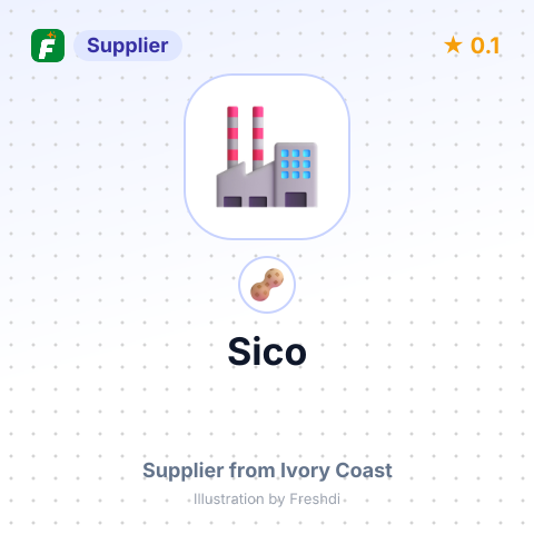 Sico  – summary card, no photo uploaded yet