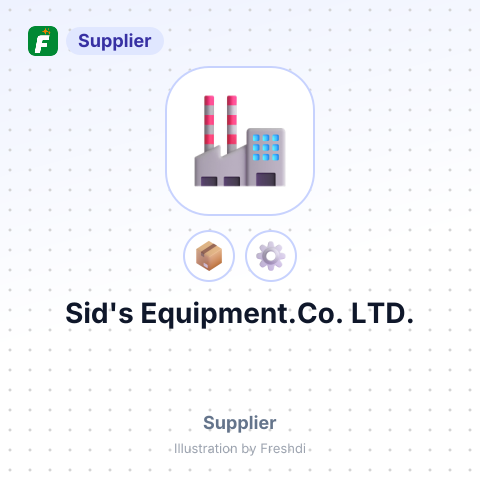 Sid's Equipment.Co.,LTD. – summary card, no photo uploaded yet