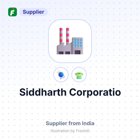 Siddharth Corporatio – summary card, no photo uploaded yet