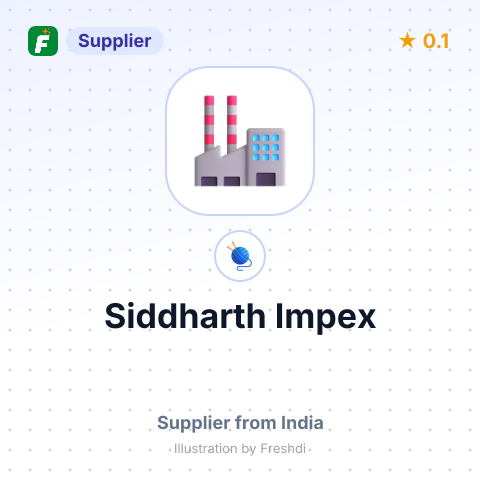 Siddharth Impex  – summary card, no photo uploaded yet