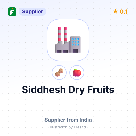 Siddhesh Dry Fruits  – summary card, no photo uploaded yet