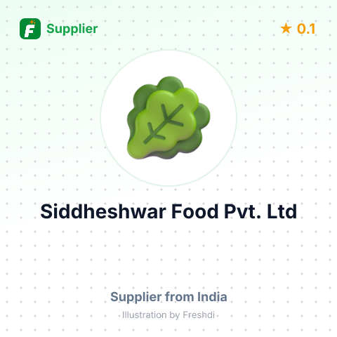 Siddheshwar Food Pvt. Ltd – summary card, no photo uploaded yet