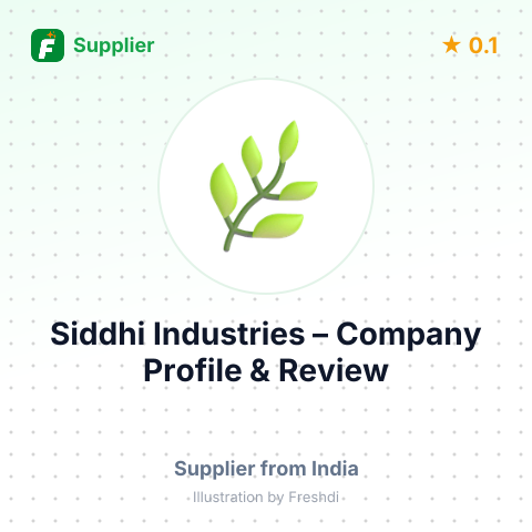 Siddhi Industries – summary card, no photo uploaded yet
