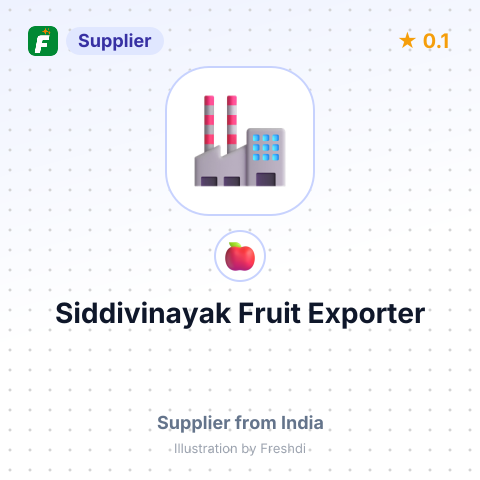 Siddivinayak Fruit Exporter  – summary card, no photo uploaded yet