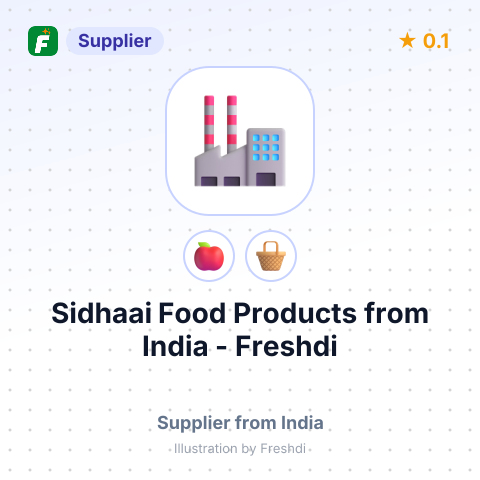 Sidhaai Food Products  – summary card, no photo uploaded yet