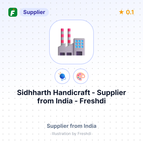 Sidhharth Handicraft  – summary card, no photo uploaded yet