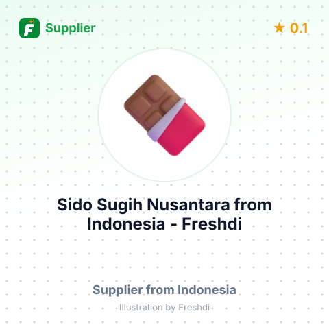 Sido Sugih Nusantara  – summary card, no photo uploaded yet