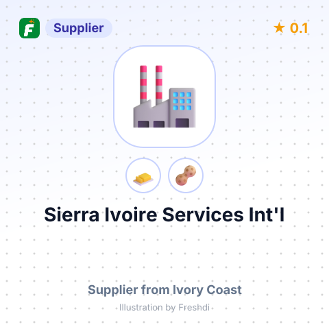 Sierra Ivoire Services Int'l  – summary card, no photo uploaded yet