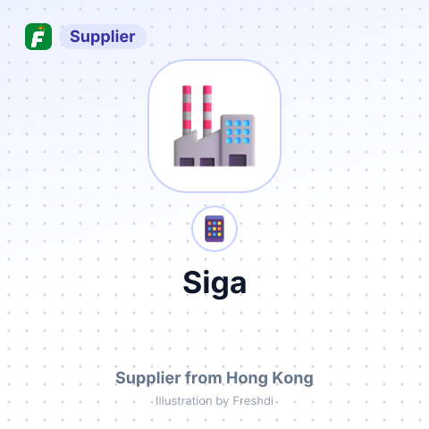 Siga – summary card, no photo uploaded yet
