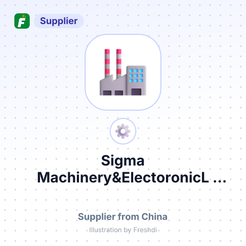 Sigma Machinery&ElectoronicL Co.,Ltd. – summary card, no photo uploaded yet
