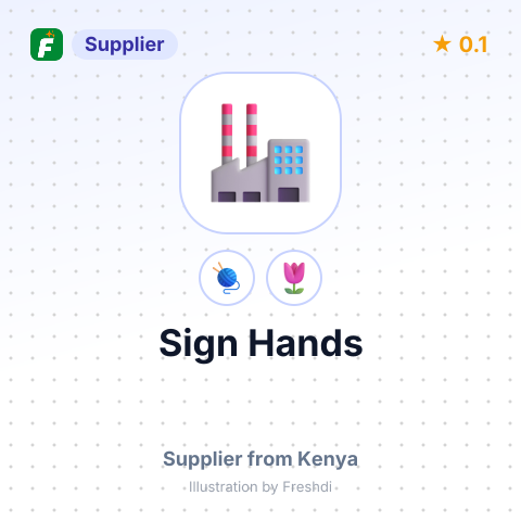 Sign Hands  – summary card, no photo uploaded yet